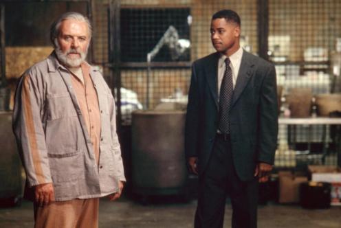 INSTINCT, Anthony Hopkins, Cuba Gooding, Jr., 1999, (c)Buena Vista Pictures