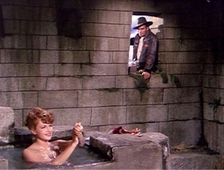 Nicole Maurey, Charlton Heston Secret of the Incas 1954