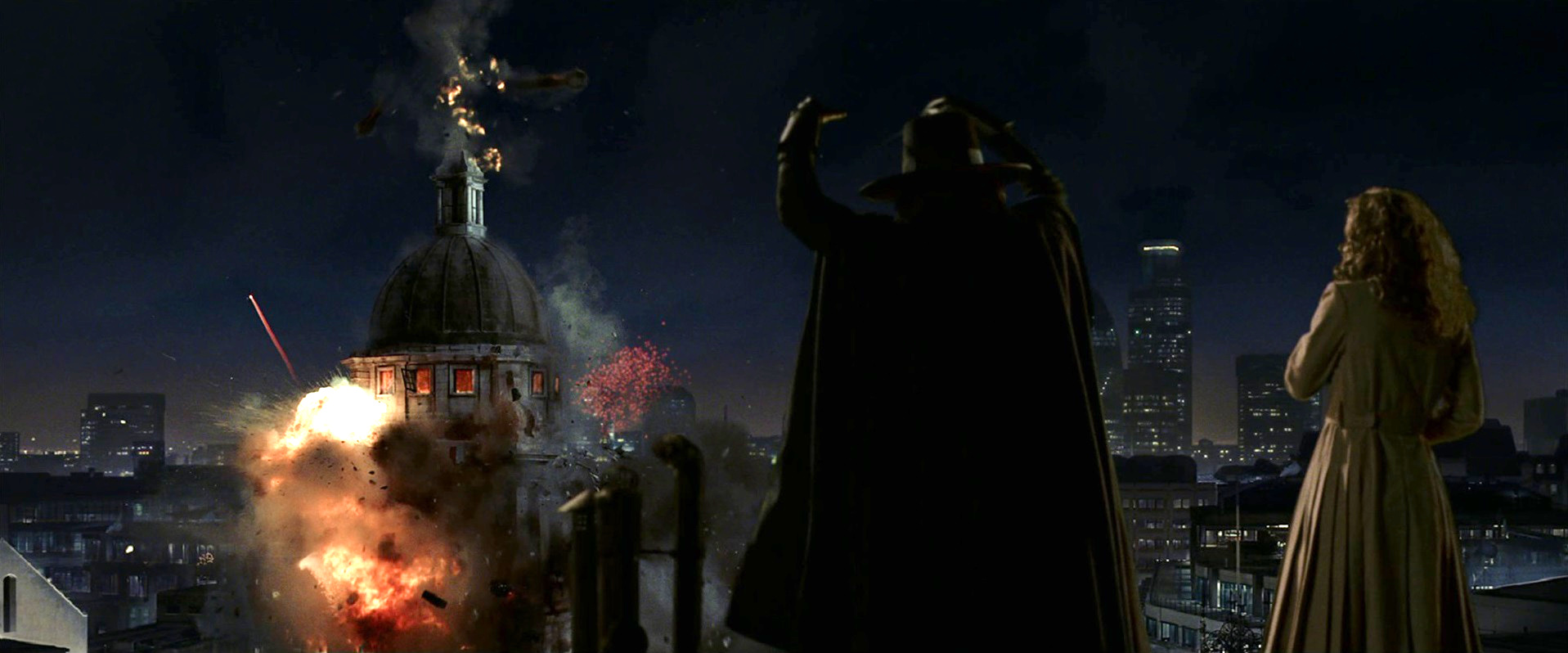 V for Vendetta (2005) directed by James McTeigue • Reviews, film + cast •  Letterboxd, image size:1917x798