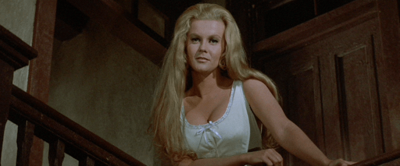 The Train Robbers Ann-Margret lingerie